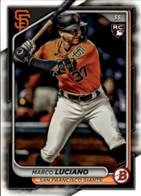 2024 Bowman #18 Marco Luciano Rookie Card - Image 1 of 2