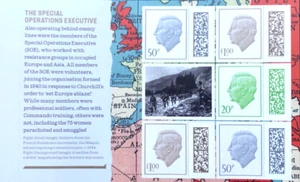 GB 2025 VAILLANCE & VICTOIRE : Histoires de la Seconde Guerre mondiale Feuille de timbres 3 M25L/MPIL MNH, 01/05/2025 - Photo 1/1
