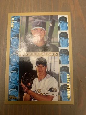 1998 Topps #495 Jack Cust RC - Image 1 of 2