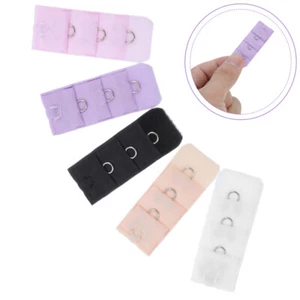 10 PC Bra Strap Extender Bra Strap Clip Bra Extension 3 Hook - Picture 1 of 12