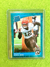 DENZEL WARD LAZER PRIZM VELOCITY TEAL RATED ROOKIE CARD BROWNS RC 2018 Optic  SP