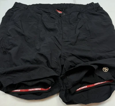 Pantalones Cortos Forrados Acolchados de Ciclismo XXL Novara Para Hombre Negros Carga Nylon Ciclismo de Montaña Foto 1 de 4