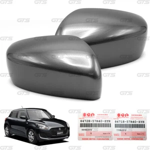 Fits Suzuki Swift Hatchback GA GL No top 2018 21 L+R Grey Mirror Wing Cover - Picture 1 of 8