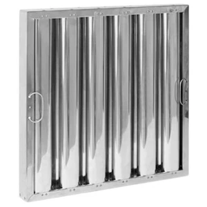 Kleen-Gard Model 9605HR 20" x 16" x 2"  Stainless Steel Hood Filter w/Handles - Picture 1 of 4