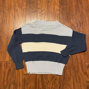 Suéter para mujer Lucky Brand talla XS azul color bloque tejido manga larga - Imagen 1 de 17