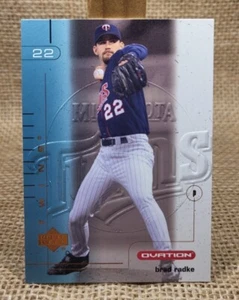 2002 Upper Deck Ovation Brad Radke Baseball Card #21 Twins A4 - Picture 1 of 2