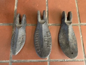 Moldes para zapatos de hierro fundido de colección, Big Boy 218 garantizado (3) tapón de puerta, peso de papel - Imagen 1 de 8