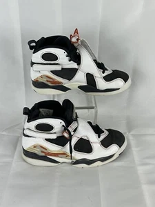 Size 9- Jordan 8 Retro LS Black Toe 2007 - Picture 1 of 7