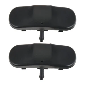 Limpiador de parabrisas delantero de coche 2 piezas boquilla de pulverización de agua chorro para Golf MK5 2004-2013 - Imagen 1 de 6