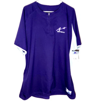 Evansville Aces Lightweight, 1/4 Zip, Short Sleeve Heat Jacket-Size Large - Image 1 of 4