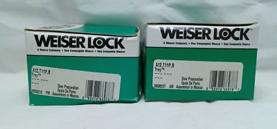 Weiser Lock A12 T11P, B Dummy knob Trim - Venetian Bronze - Lot of 2 - Image 1 of 4
