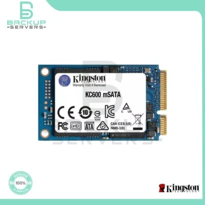 SKC600MS/256G Kingston KC600 mSATA 256GB 6Gbps TLC Internal Solid State Drive - Image 1 of 3