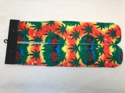 Amarillo Naranja y Verde Divertidos Calcetines Regalo Especial Unisex Foto 1 de 4