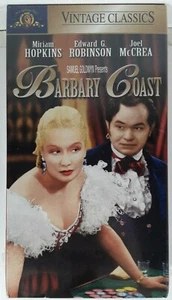 Barbary Coast VHS 1935 MGM VTG Classics w/ Miriam Hopkins, Edward G Robinson New - Picture 1 of 2