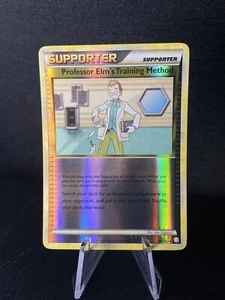 Professor Elm's Training Method 100/123 -[NM]- Reverse HGSS Base Set Pokemon TCG - Picture 1 of 8