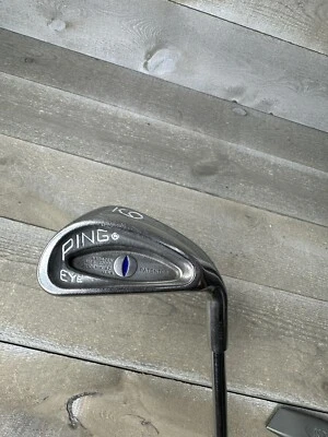 Ping Karsten Ping Eye Blue Dot 9 Iron Steel Shaft Ping Lite 36” Right Hand - Image 1 of 4