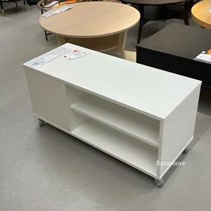 Ikea VIHALS Mobile Coffee table, white, 35 7/8x14 5/8 " BRAND NEW ( TABLE ONLY) - Picture 1 of 9