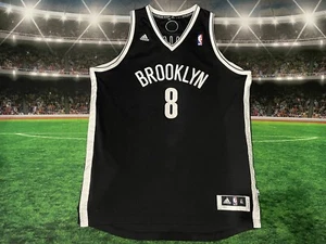 Brooklyn Nets Deron Williams #8 Basketball Jersey Adidas Sz XL +2 Preowned - Picture 1 of 12