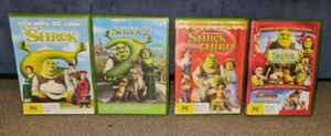 SHREK 4x Movie Bundle DVD Collection - Dreamworks - Picture 1 of 4