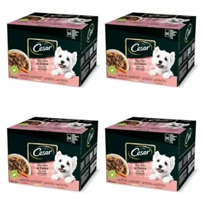 96XCesar in Salsa, Cibo Umido per Cani, Gusti Assortiti Carne e Verdure 96x100g - Bild 1 von 1