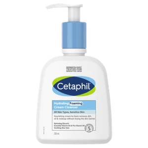 Cetaphil Hydrating Foaming Cream Cleanser 236mL Nourishing Sensitive Skin - Picture 1 of 1
