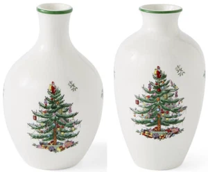 Spode Christmas Tree Posy Vase - 6" or 10" - Picture 1 of 11