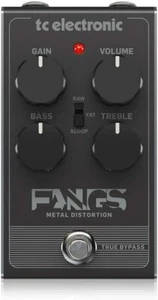 Pedal de distorsión analógico electrónico TC COLMILLOS DISTORSIÓN DE METAL - Imagen 1 de 4