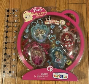 2008 Barbie Peek-A-Boo Petites ToysRUs Exclusive Gift Set NRFP Pristine - Bild 1 von 11