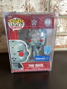 Funko Pop! Figura Vinilo WWE The Rock #44 Serie Artista Exclusiva de Walmart en Estuche - Imagen 1 de 7
