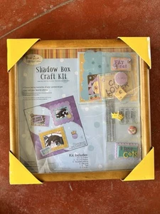NEW Zippy Shadow Box Craft Kit for Cats Markings 12” x 12” - Picture 1 of 4