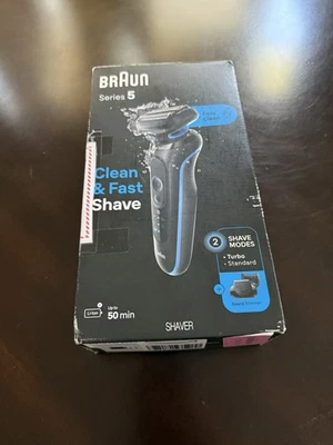 Braun Series 5 5120s Electric Shaver Wet/Dry Turbo Mode with NEW ACCESSORIES - Image 1 of 4