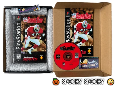 NFL Game Day PS1 Long Box - NTSC-U/C USA VGC CIB with Reg - Tracked - Image 1 of 4