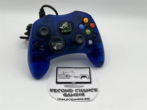 Mando Original Microsoft Xbox S Cableado (Azul) Oficial - Reacondicionado - Imagen 1 de 6
