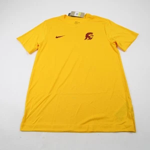 USC Trojans Nike Short Sleeve Shirt Men's Gold New - Picture 1 of 5