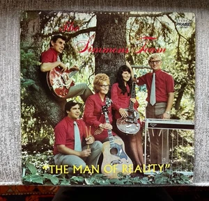 THE SIMMONS TEAM The Man of Reality LP CANADA Xian Gospel RARE EX+ - Picture 1 of 2