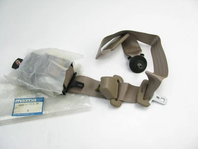 NEW OEM GENUINE UF6457630D24 FRONT Seat Belt BEIGE 1992-93 Mazda B2200 B2600 - Image 1 of 3
