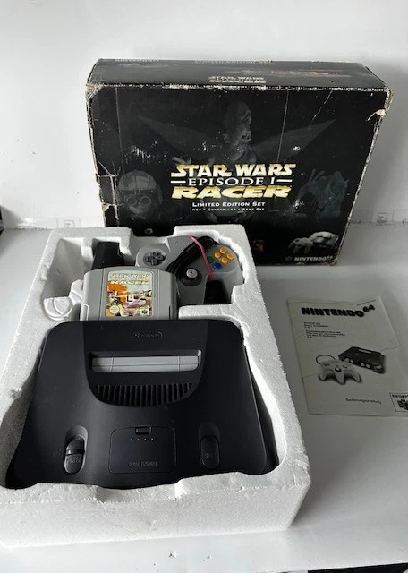 Nintendo N64 Konsole Star Wars Racer - Limited Edition -  mit OVP - inkl. Spiel - Bild 1 von 4