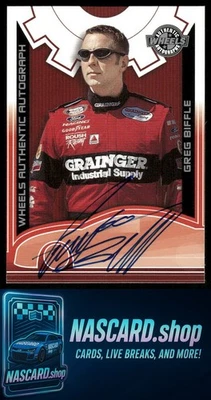 2002 Wheels High Gear Greg Biffle Autographs - Image 1 of 2