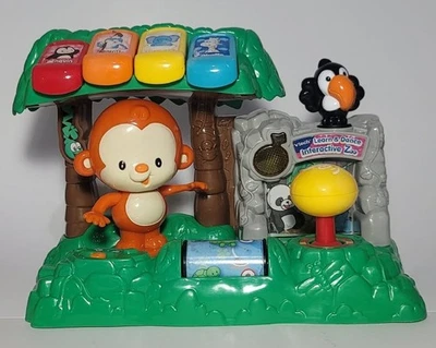 Vtech Aprende y Baila Mono Zoológico Interactivo 40+ canciones y sonidos.  Foto 1 de 4