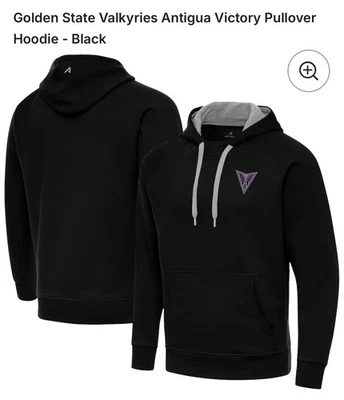Sudadera con Capucha Golden State Valkyries Antigua Victory Unisex/Hombre Mediana Nueva con Etiquetas Foto 1 de 4
