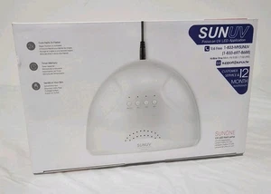 SUNUV SUNone 2 en 1 UV LED Lámpara de Uñas Potente Seca Uñas 2X Más Rápido SELLADO NUEVO - Imagen 1 de 7
