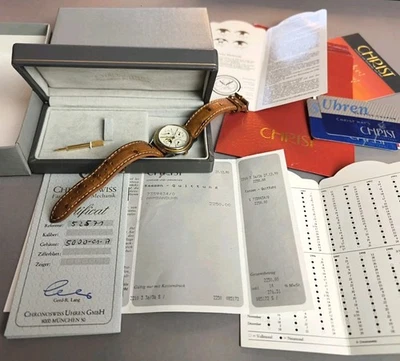 Kelek Chronoswiss Kalenderuhr Automatik Original Mit Papieren nummerierte  - Bild 1 von 4