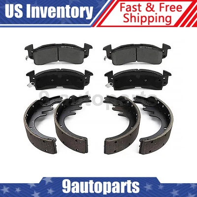 Kit de zapatas de freno delanteras cerámicas traseras para Chevrolet G30 1979 1980 Foto 1 de 4