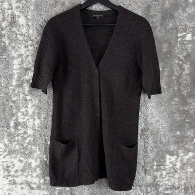 Eileen Fisher Petite Sz S Cardigan Sweater Wool/Angora/Cashmere Blend Lagenlook - Image 1 of 4