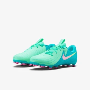 Nike Phantom GXII Academy LV8 FQ7390-300 Kids 4 Green FG/MG Soccer Cleats GAL832 - Picture 1 of 18
