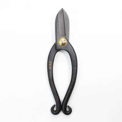 Tijeras Senkichi Gold Bonsai Ikenobo - Tijeras de alta resistencia de 165 mm con agarre abierto Foto 1 de 4