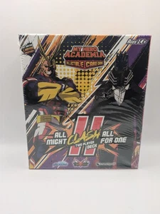 My Hero Academia CCG Clash Box All Might vs All For One NUOVO SIGILLATO! - Foto 1 di 6