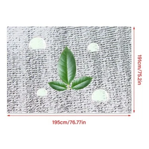 Camping Mat Foam Foil Blanket Aluminum Foil Camping Mat Waterproof UJ - Picture 1 of 12