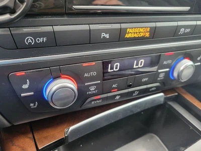 Control de temperatura delantero 3 perillas Opt 9AK compatible con 12-15 AUDI A6 794204 Foto 1 de 4