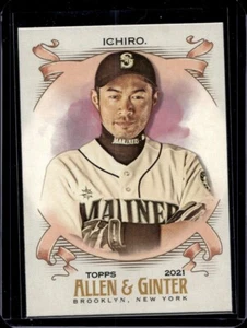 Ichiro 2021 Topps Allen & Ginter - #23 - Seattle Mariners - Picture 1 of 2
